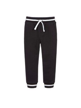 DOLCE & GABBANA BOYS NAVY BLUE COTTON JOGGERS Ages 9/10 $255. New With Tags.